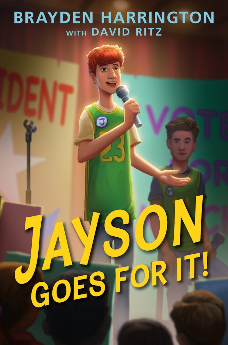 Cover image for Jayson Goes for It!, isbn: 9780063098954