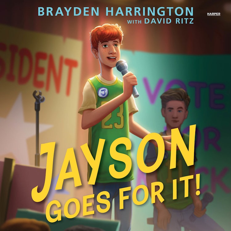 Cover image for Jayson Goes for It!, isbn: 9780063098961