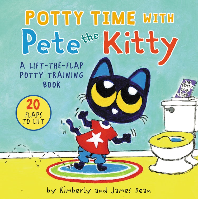 Cover image for Potty Time with Pete the Kitty, isbn: 9780063111516