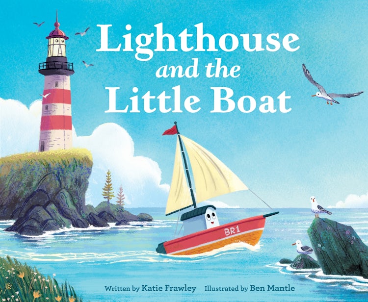 Cover image for Lighthouse and the Little Boat, isbn: 9780063114234