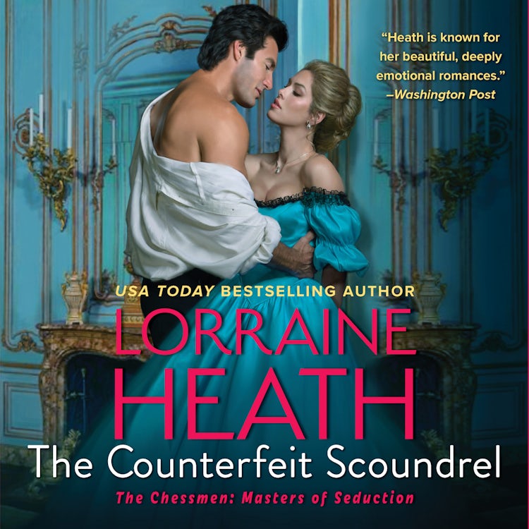 Cover image for The Counterfeit Scoundrel, isbn: 9780063114654