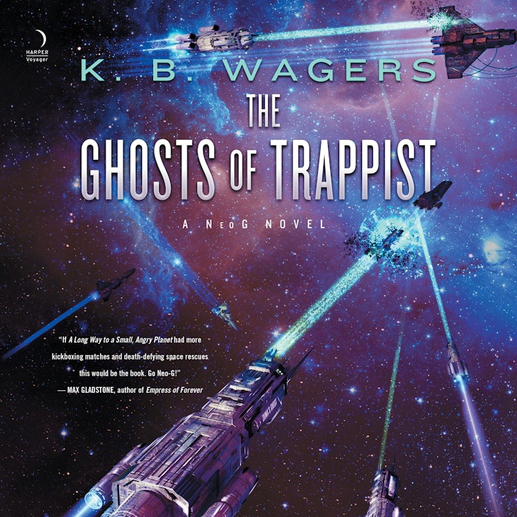 Cover image for The Ghosts of Trappist, isbn: 9780063115194
