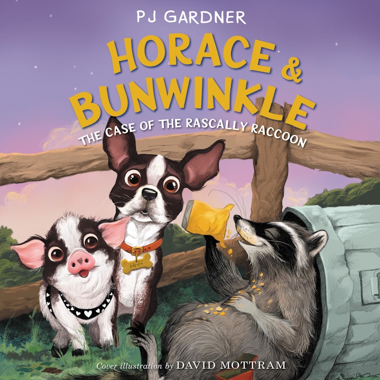Cover image for Horace & Bunwinkle: The Case of the Rascally Raccoon, isbn: 9780063119383