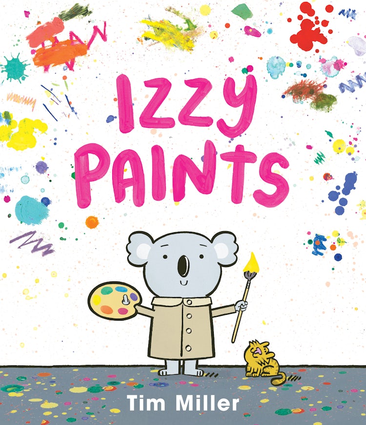 Cover image for Izzy Paints, isbn: 9780063119758
