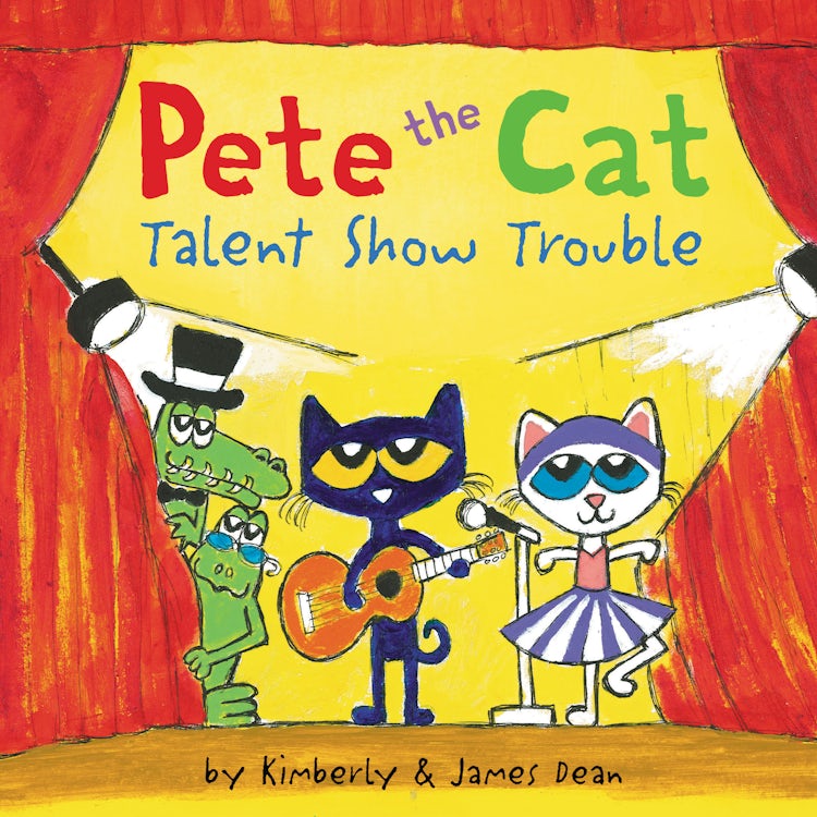 Cover image for Pete the Cat: Talent Show Trouble, isbn: 9780063135758