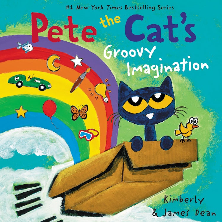Cover image for Pete the Cat's Groovy Imagination, isbn: 9780063135765