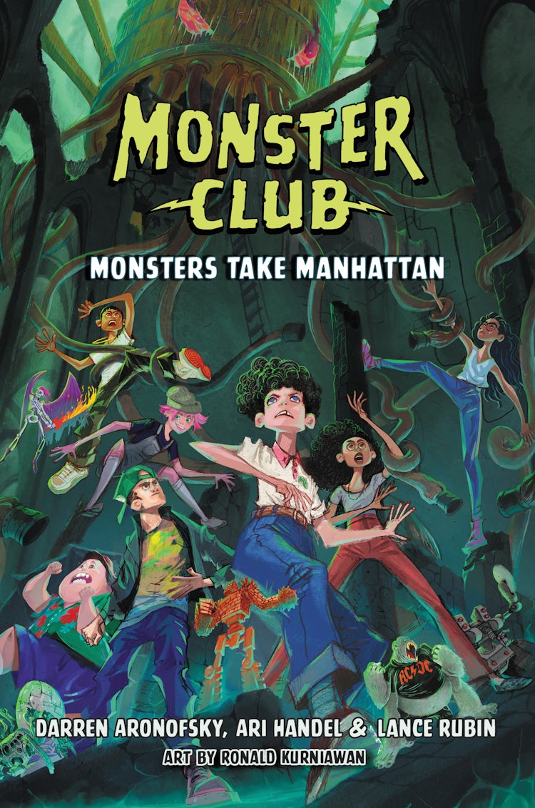 Cover image for Monster Club: Monsters Take Manhattan, isbn: 9780063136717