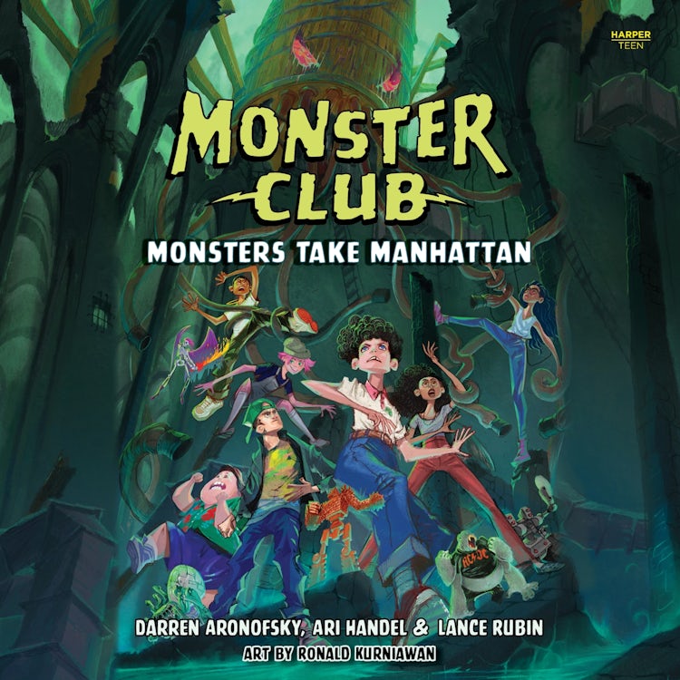 Cover image for Monster Club: Monsters Take Manhattan, isbn: 9780063136724