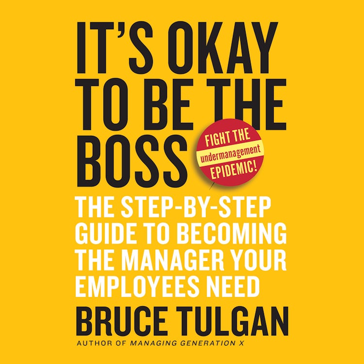 Cover image for It's Okay to Be the Boss, isbn: 9780063143401