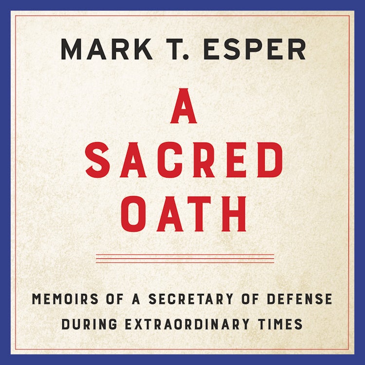 Cover image for A Sacred Oath, isbn: 9780063144354