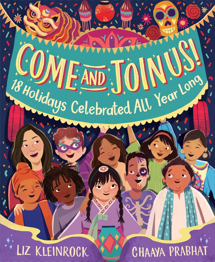 Cover image for Come and Join Us!: 18 Holidays Happening All Year Long, isbn: 9780063144477