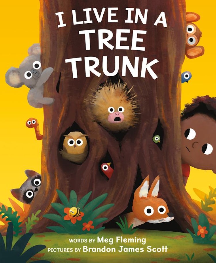 Cover image for I Live in a Tree Trunk, isbn: 9780063205215