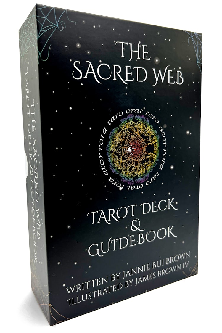 Cover image for The Sacred Web Tarot, isbn: 9780063205550