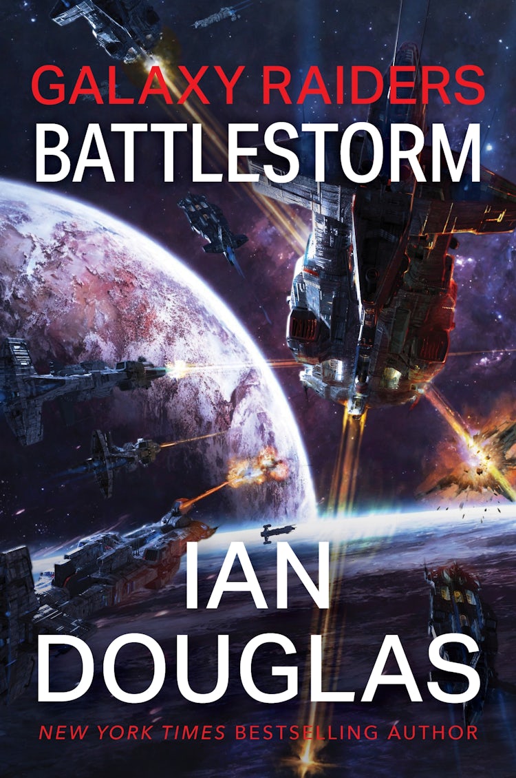 Cover image for Galaxy Raiders: Battlestorm, isbn: 9780063205796