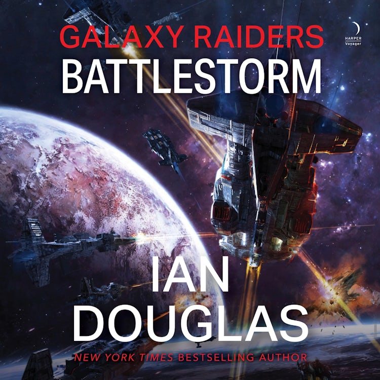 Cover image for Galaxy Raiders: Battlestorm, isbn: 9780063205802