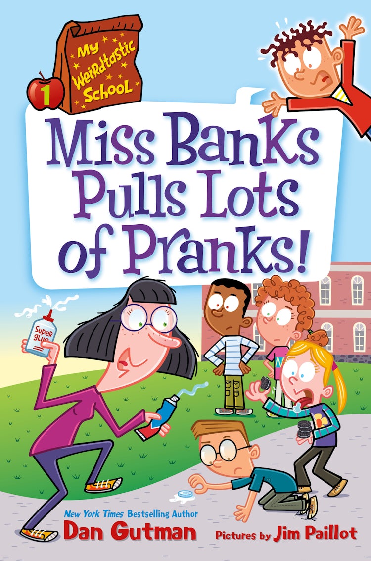 Cover image for My Weirdtastic School #1: Miss Banks Pulls Lots of Pranks!, isbn: 9780063206915