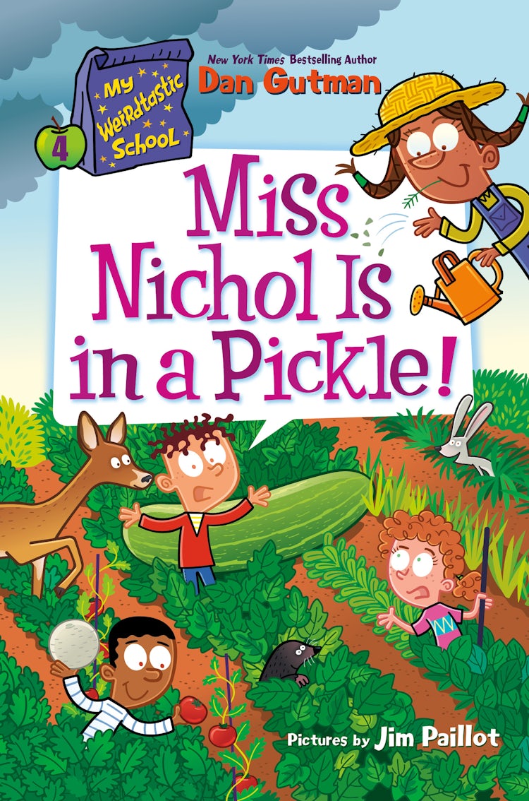 Cover image for Miss Nichol Is In A Pickle!: My Weirdtastic School #4, isbn: 9780063207066