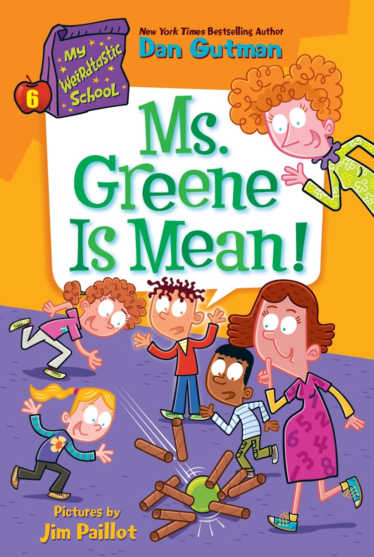 Cover image for My Weirdtastic School #6: Ms. Greene Is Mean!, isbn: 9780063207226