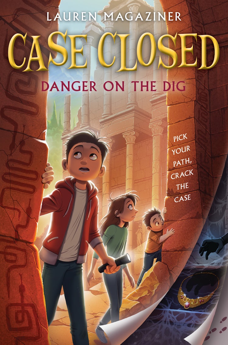 Cover image for Case Closed #4: Danger on the Dig, isbn: 9780063207370