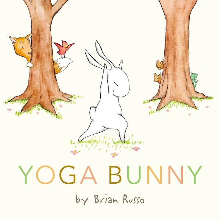 Cover image for Yoga Bunny Board Book, isbn: 9780063208940