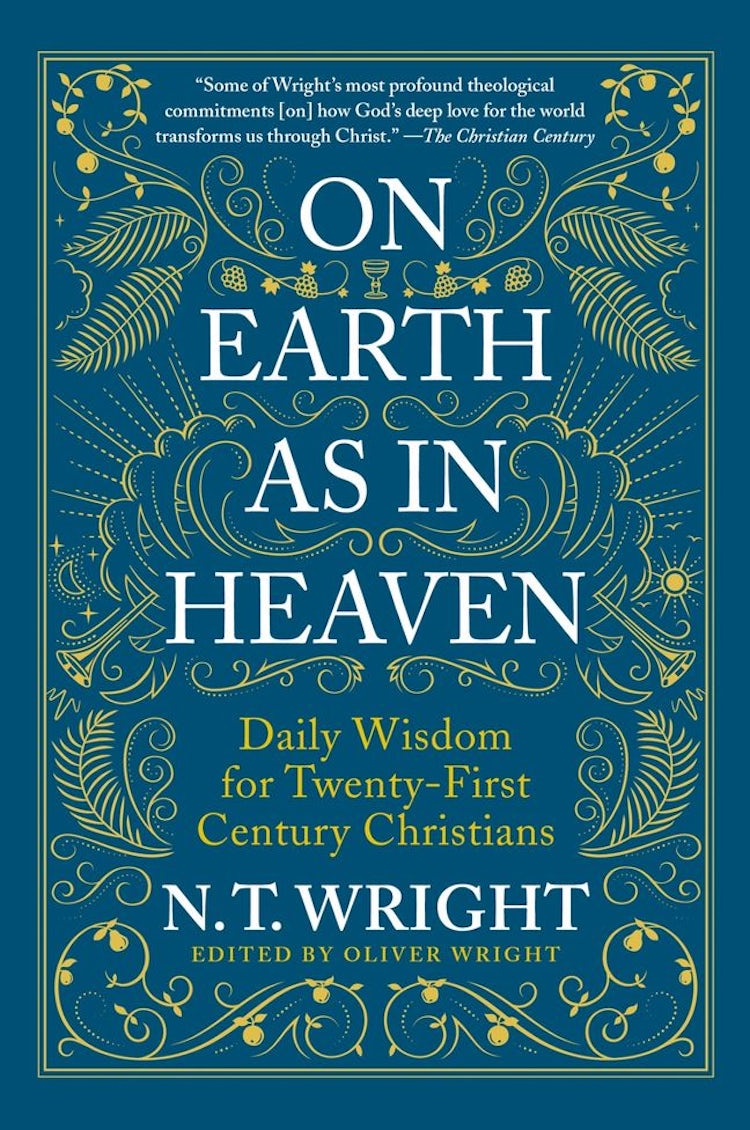 Cover image for On Earth as in Heaven: Daily Wisdom for Twenty-First Century Christians, isbn: 9780063210912