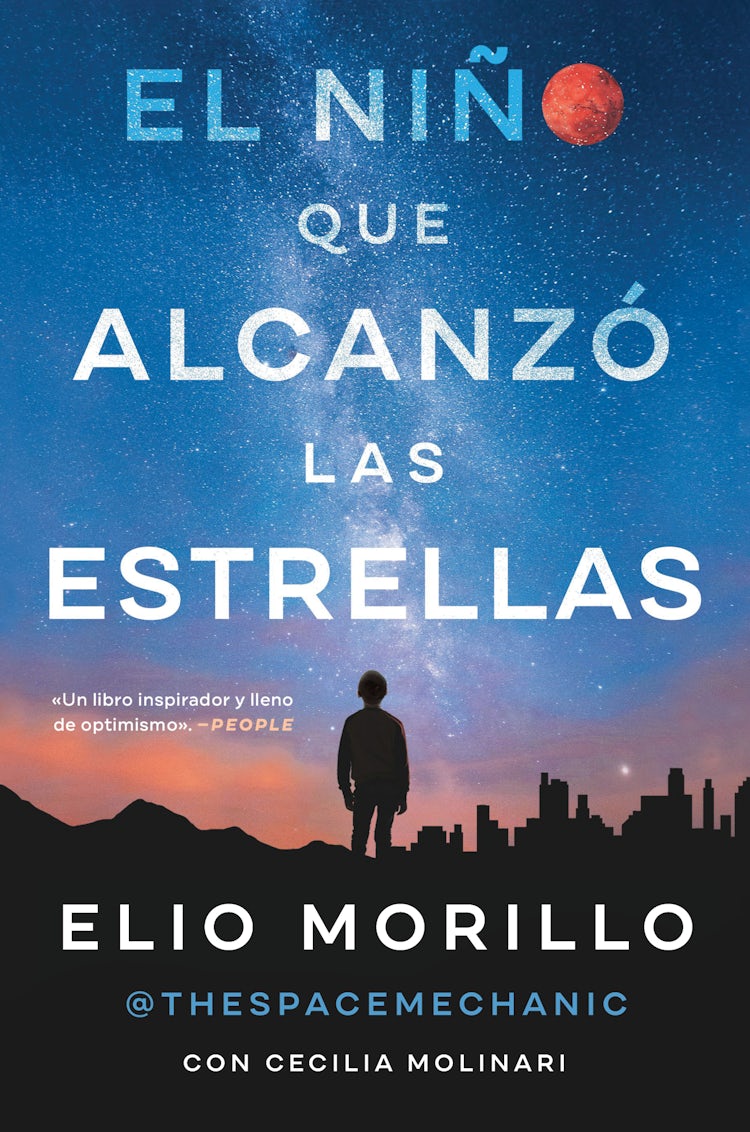 Cover image for The Boy Who Reached for the Stars \ El niño que alcanzó las estrellas, isbn: 9780063214385