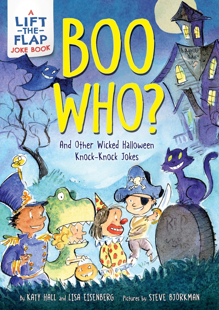Cover image for Boo Who? And Other Wicked Halloween Knock-Knock Jokes: A Lift-the-Flap Joke Book, isbn: 9780063216228