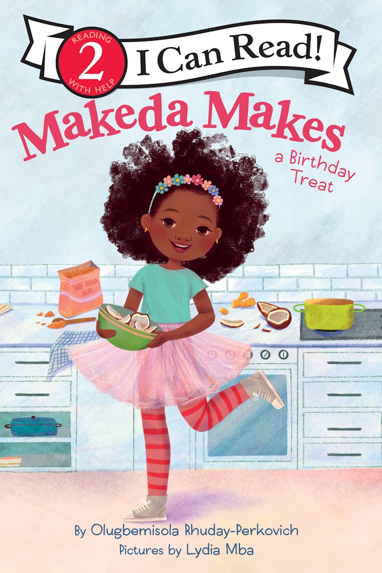 Cover image for Makeda Makes A Birthday Treat, isbn: 9780063217249