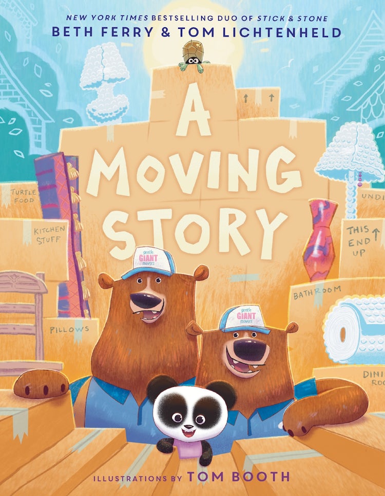 Cover image for A Moving Story, isbn: 9780063218666