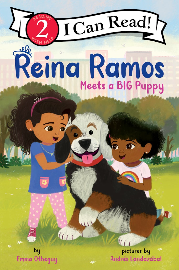 Cover image for Reina Ramos Meets a BIG Puppy, isbn: 9780063223134