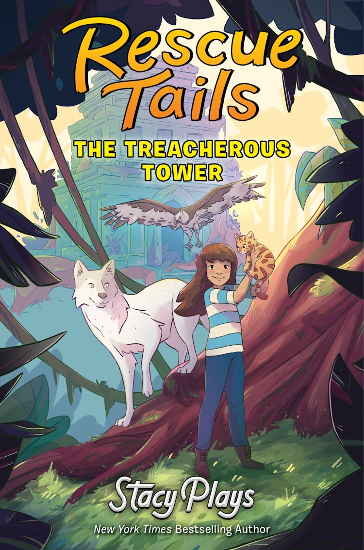 Cover image for Rescue Tails: The Treacherous Tower, isbn: 9780063224995