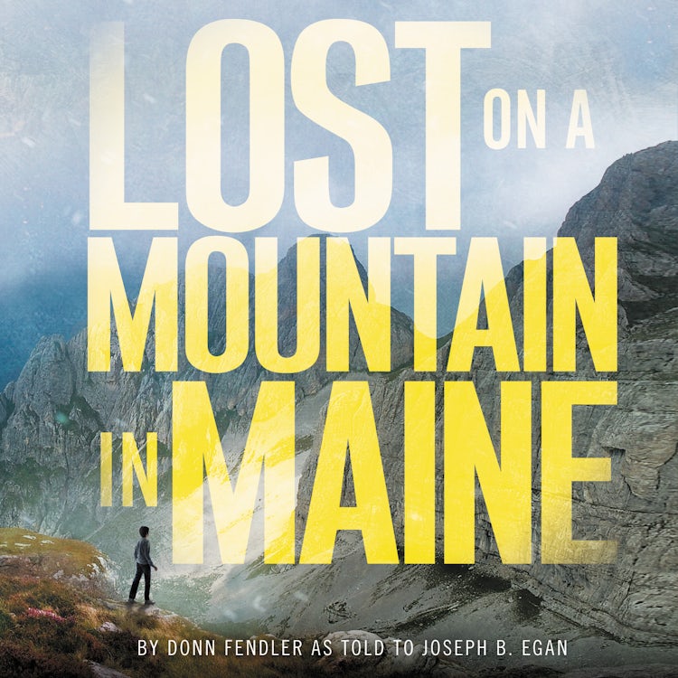 Cover image for Lost on a Mountain in Maine, isbn: 9780063226777