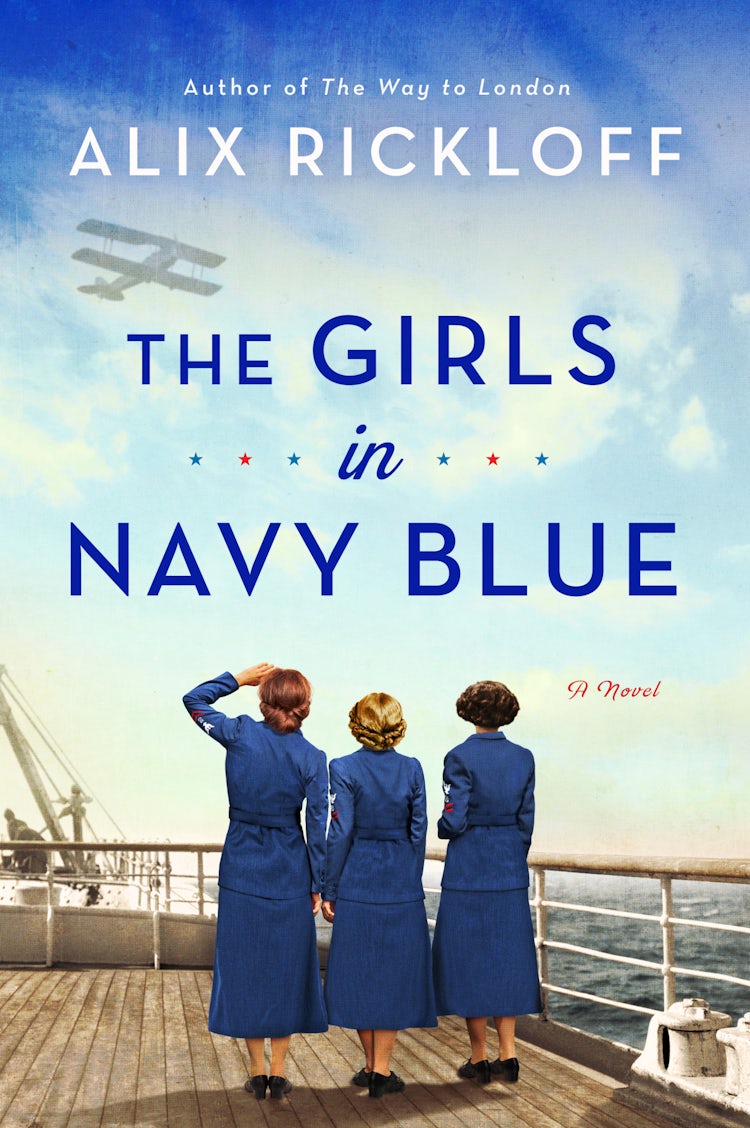 Cover image for The Girls in Navy Blue: A Novel, isbn: 9780063227491