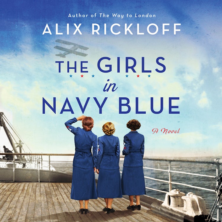 Cover image for The Girls in Navy Blue, isbn: 9780063227514