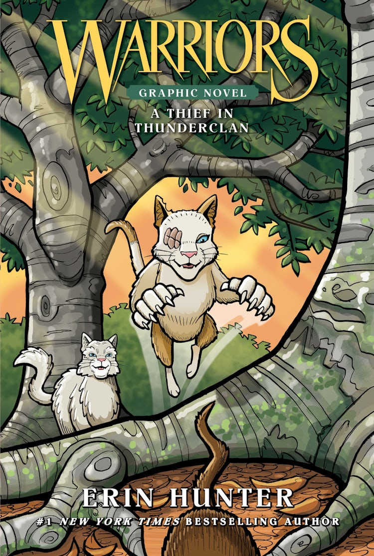 Cover image for Warriors A Thief in ThunderClan Graphic Novel, isbn: 9780063240247