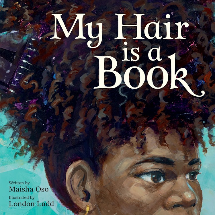 Cover image for My Hair is a Book, isbn: 9780063249103