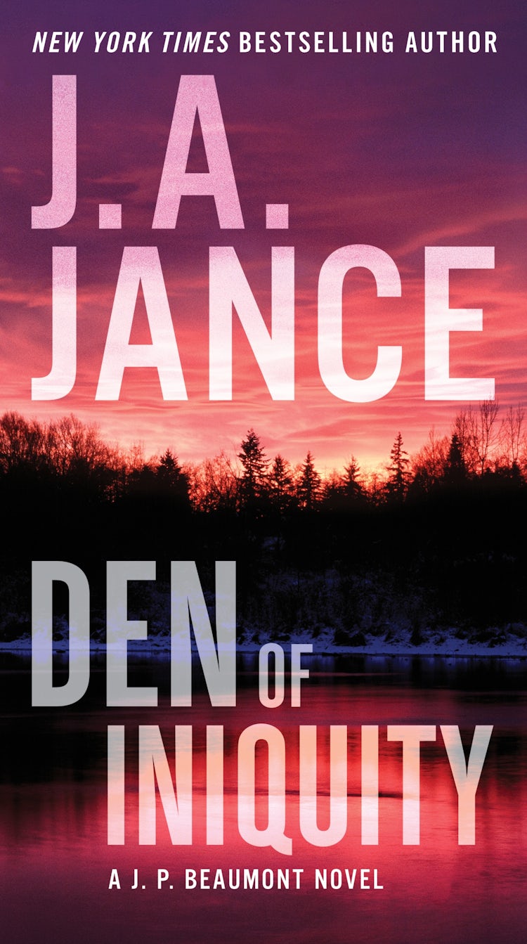 Cover image for Den of Iniquity: A J. P. Beaumont Novel, isbn: 9780063252608