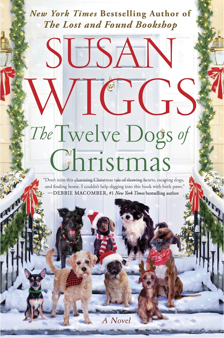 Cover image for The Twelve Dogs of Christmas: A Novel, isbn: 9780063253520