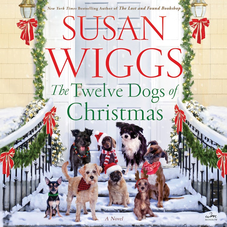 Cover image for The Twelve Dogs of Christmas, isbn: 9780063253551