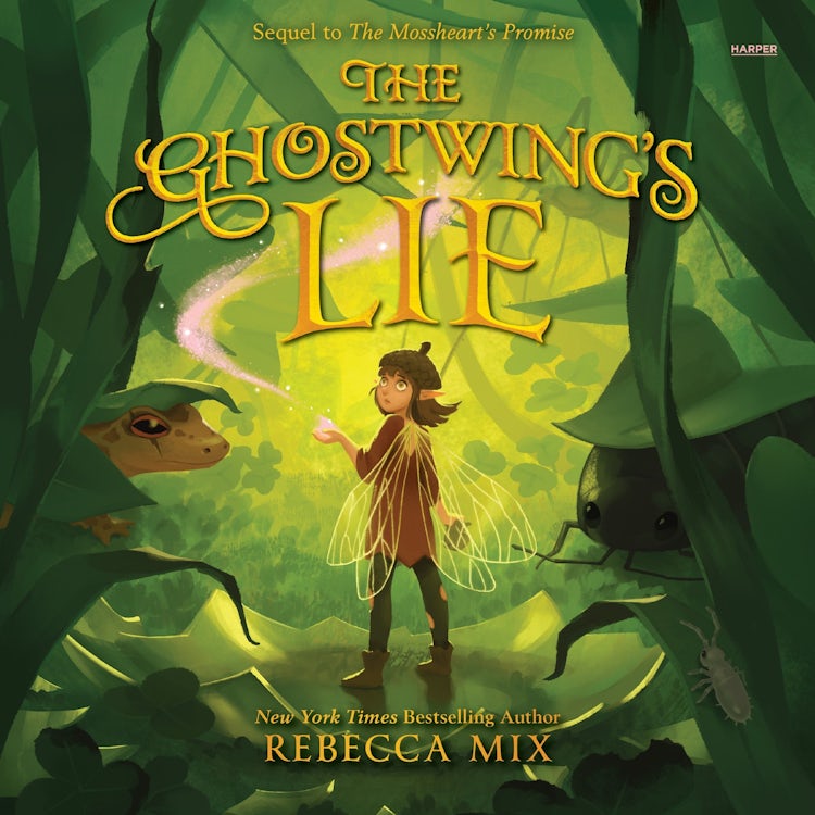 Cover image for The Ghostwing's Lie, isbn: 9780063254138