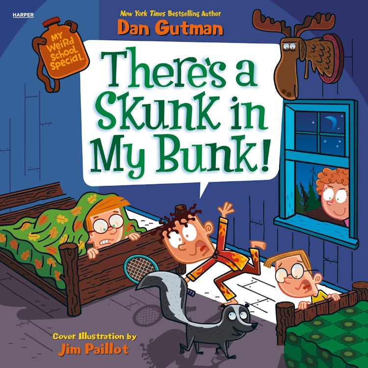 Cover image for My Weird School Special: There’s a Skunk in My Bunk!, isbn: 9780063257238