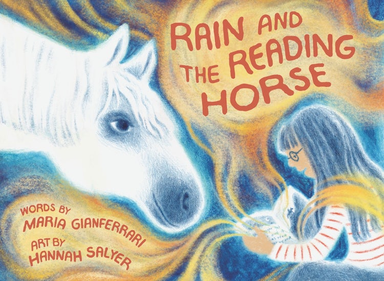 Cover image for Rain and the Reading Horse, isbn: 9780063257252