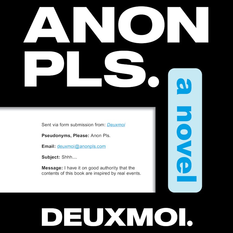 Cover image for Anon Pls., isbn: 9780063257832