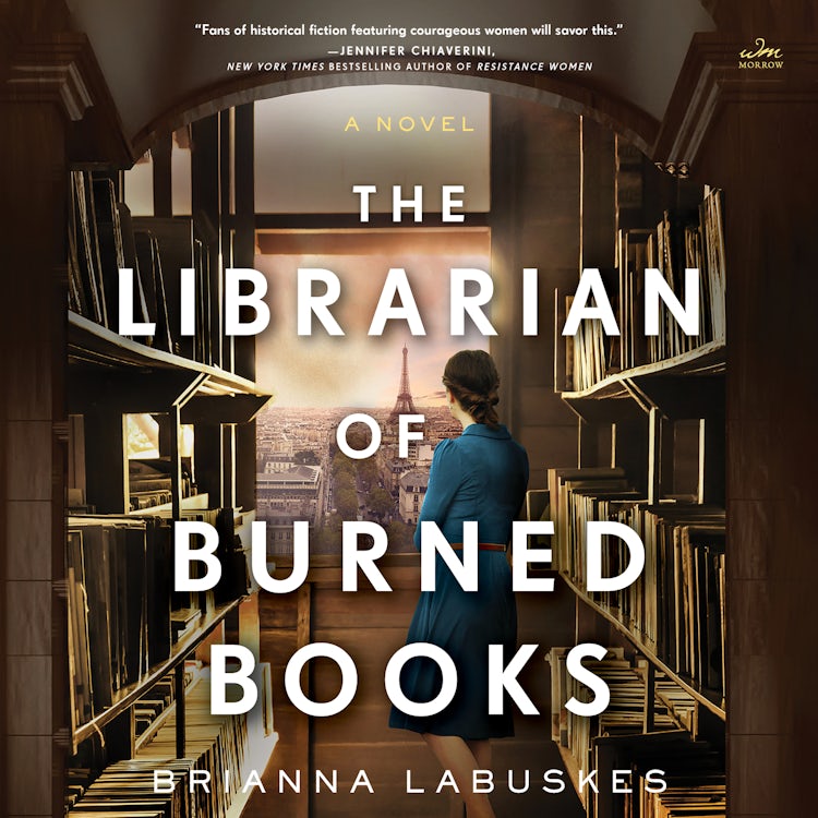 Cover image for The Librarian of Burned Books, isbn: 9780063259263