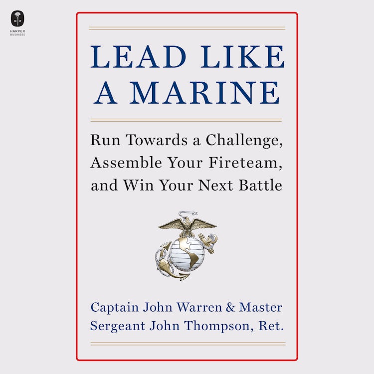 Cover image for Lead Like a Marine, isbn: 9780063264397