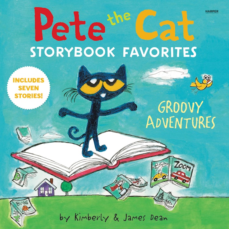 Cover image for Pete the Cat Storybook Favorites: Groovy Adventures, isbn: 9780063267213