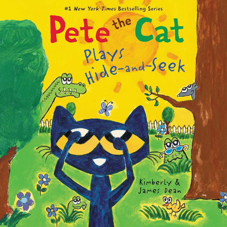 Cover image for Pete the Cat Plays Hide-and-Seek, isbn: 9780063267220