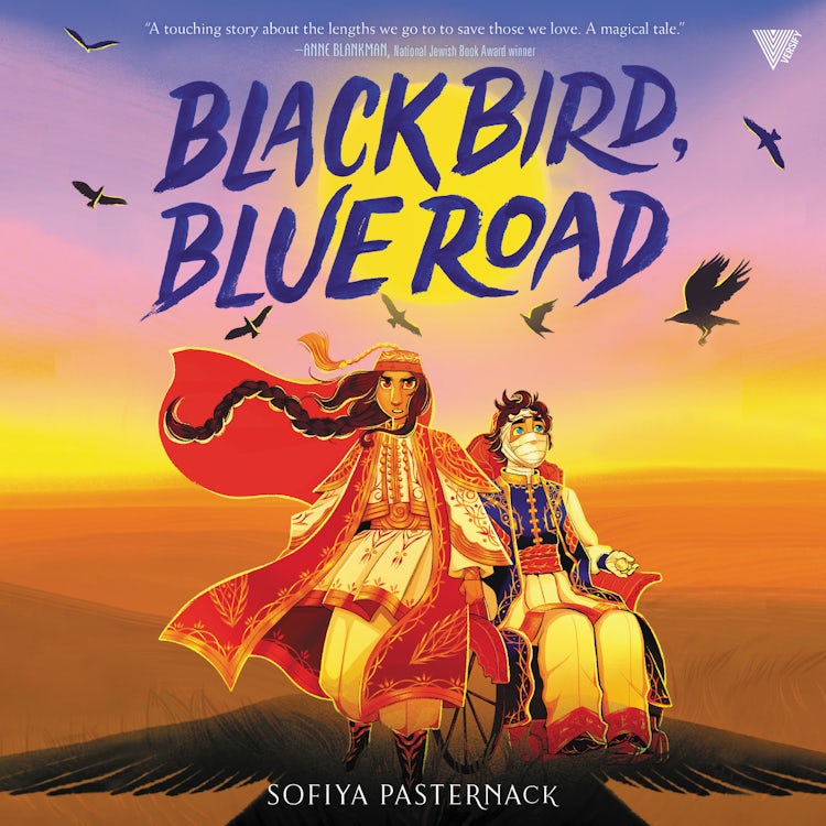 Cover image for Black Bird, Blue Road, isbn: 9780063269736