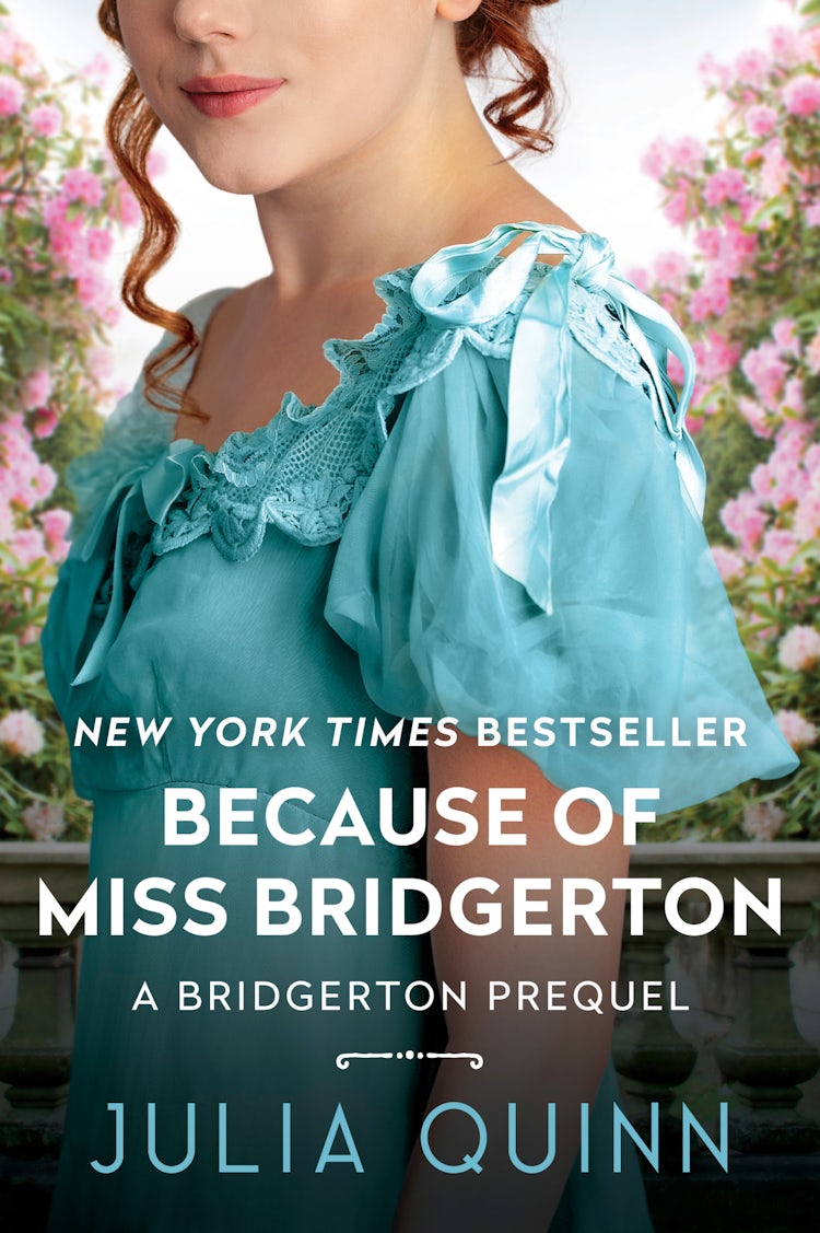 Cover image for Because of Miss Bridgerton: A Bridgerton Prequel, isbn: 9780063270084