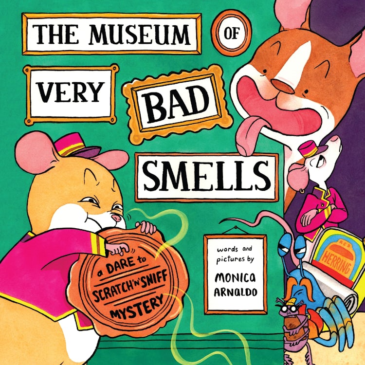 Cover image for The Museum Of Very Bad Smells: A Dare To Scratch 'n' Sniff Mystery, isbn: 9780063271449